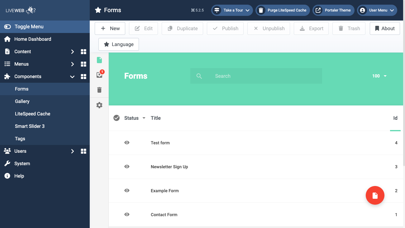 forms component