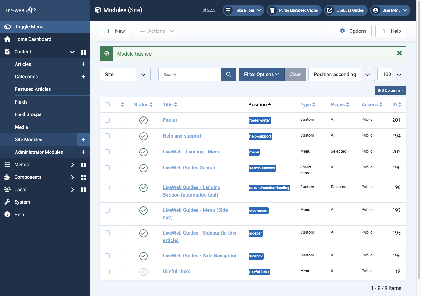 module manager